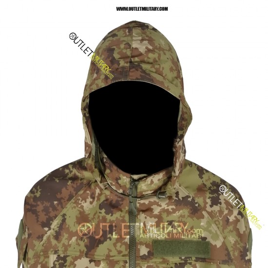 Thermal italian camouflage jacket