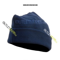 Fleece cap 3 points navy blue