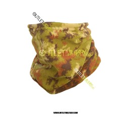 Collars fleece with elastic lace army camouflage