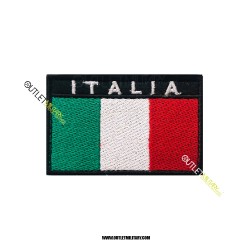  Bandiera Italia Ricamata a Strappo
