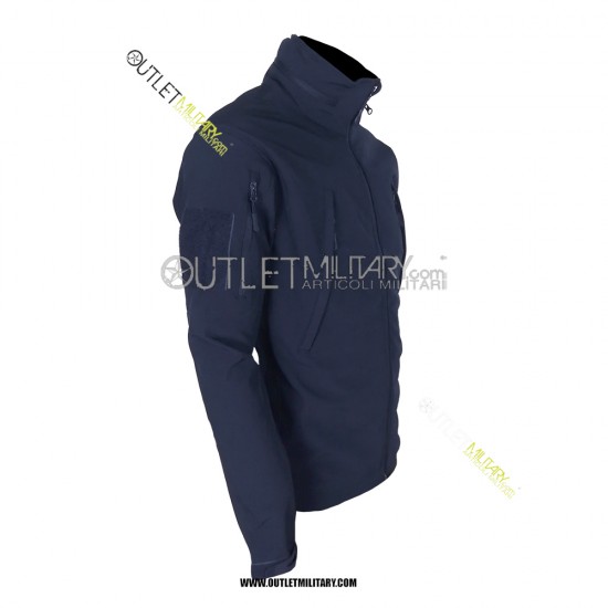 Thermal Soft Shell Jacket with Hood SUMMIT BLUE