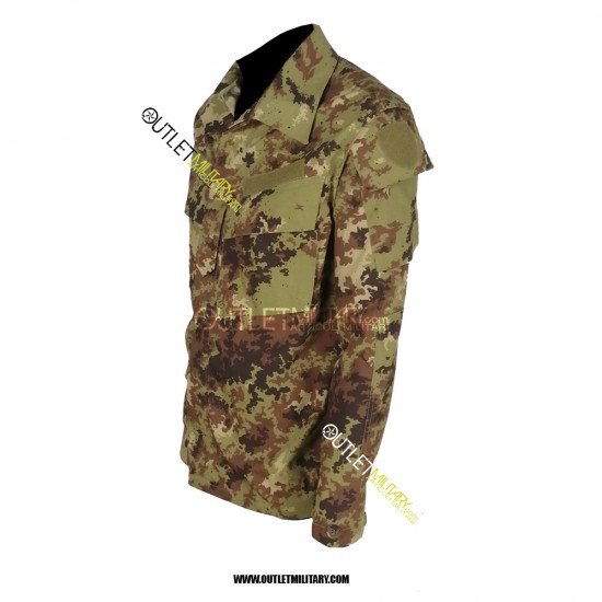 Complete Ripstop Combat Camouflage Suit With Vegetated Polyfil (Custom Size Version)