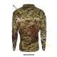 Complete IR-treated anti-tear vegetated combat camouflage uniform with 2 trousers (Future Soldier mod.)