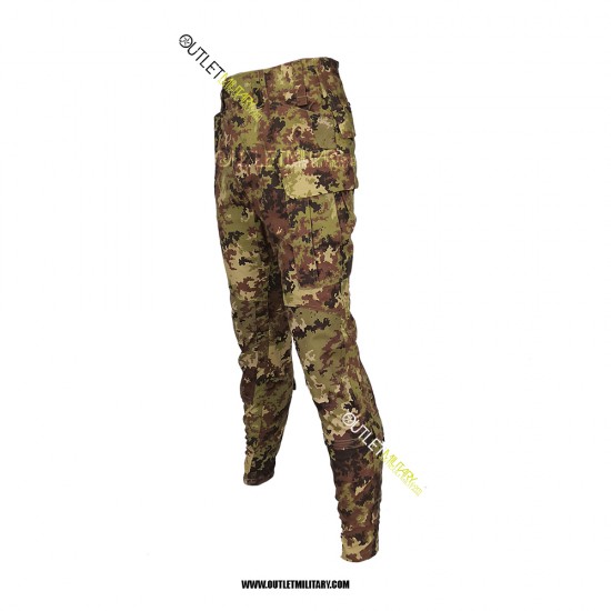 Pantaloni Mimetico da Combattimento Antistrappo Vegetato  (Mod. Soldato Futuro)