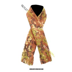 Fleece scarf army camouflage