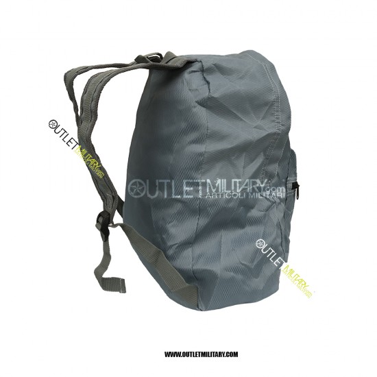 Ultra-Light Foldable Backpack 18 Liters Molle System Grey