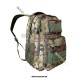 Xsmall Tactical Backpack with Molle 25 Liters Vegetato