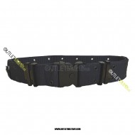 Navy Blue Tactical Belt H 5.50 cm with safety buckle