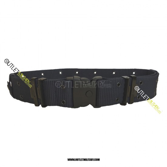 Cinturone Tattico H 5,50 cm con Fibbia di sicurezza Blu Navy