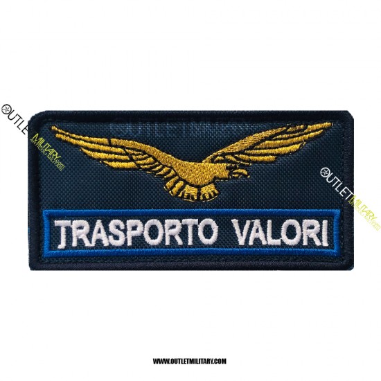 Patch  Guardia Giurata TRASPORTO VALORI