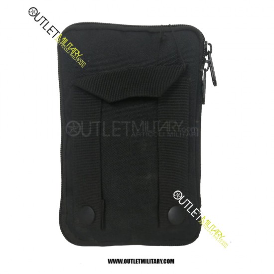 Little bag with multi-purpose system M.O.L.L.E. black