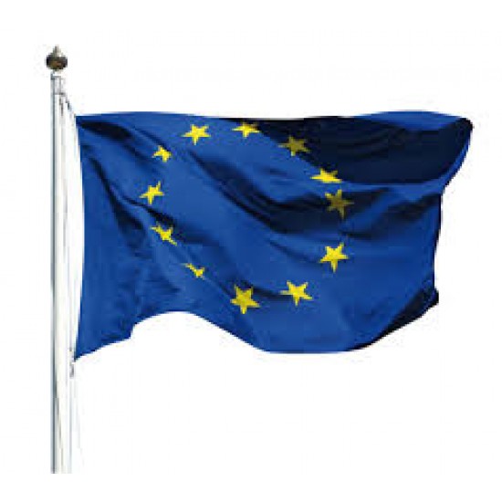 Bandiera Europa 90x150 cm in Poliesere Lucido